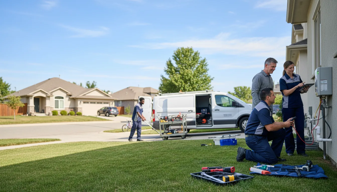 Tankless water heater service in Ponca City, OK